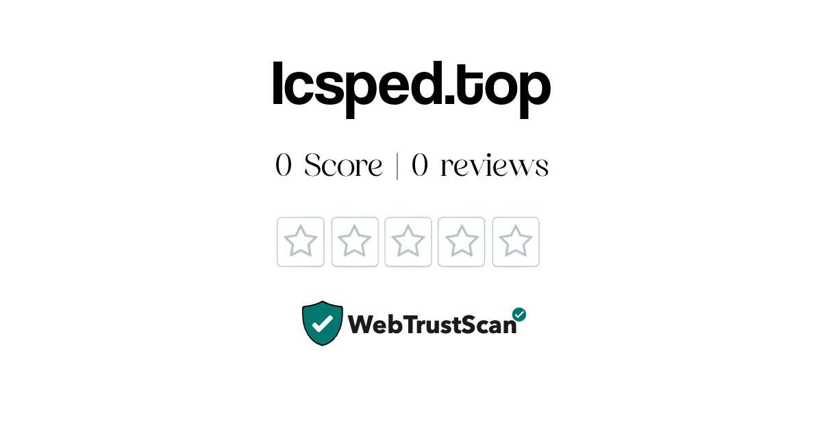 Icsped Top Review Legit Or Scam Suspicious Website Score 0