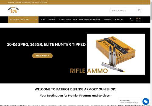 patriotdefensearmory.com Reviews & Scam