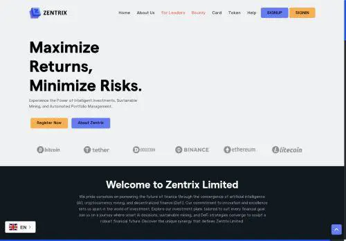zentrix.pro Reviews & Scam