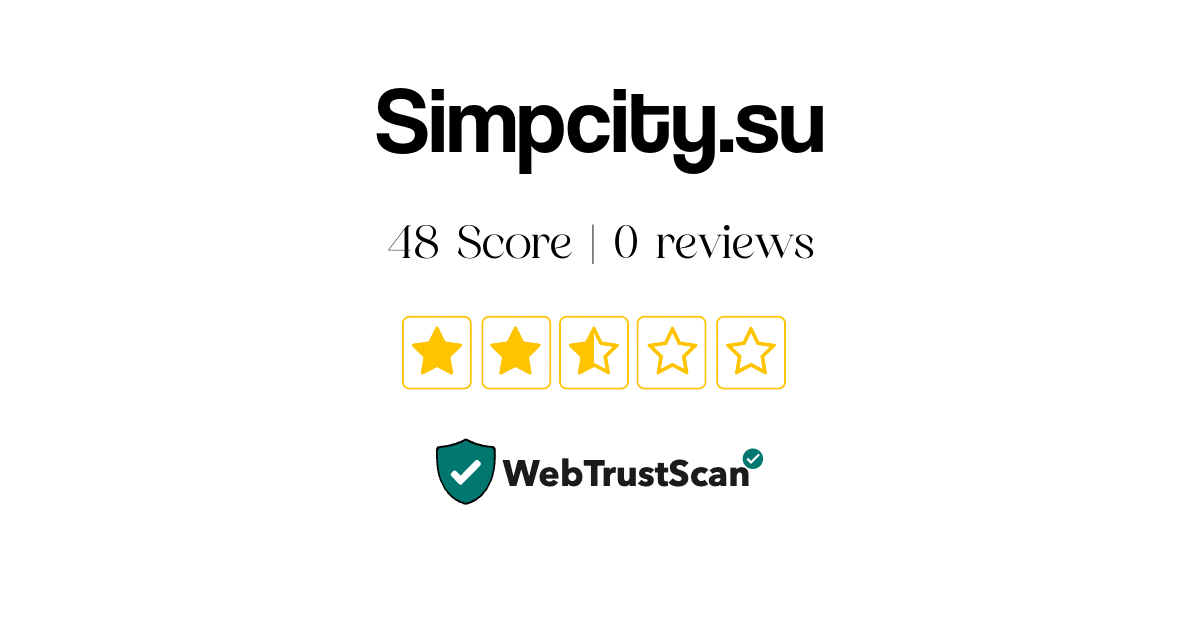 Simpcity.su Review Legit or Scam: Medium Secure Website | Score: 48